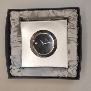 Movado table clock